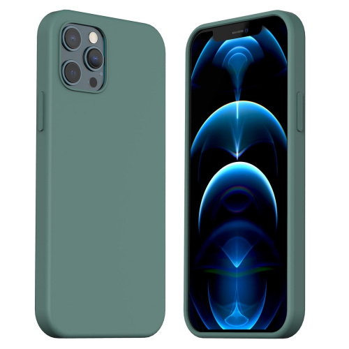 Чехол для iPhone 12 PRO MAX зеленый Чехол для iPhone 12 PRO MAX зеленый