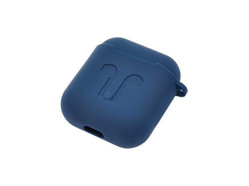 Чехол силиконовый для AirPods (темно/синий) (VIXION) Чехол силиконовый для AirPods (темно/синий) (VIXION)
