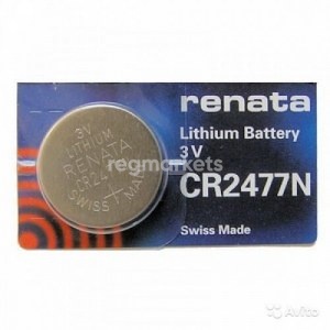 Батарейка Renata CR 2477N (6/180) Батарейка Renata CR 2477N (6/180)