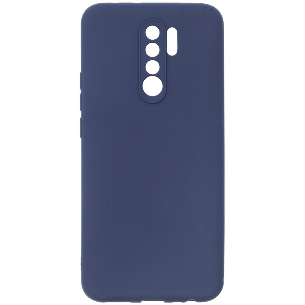 Чехол для Xiaomi Redmi 9 Zibelino Soft Matte синий