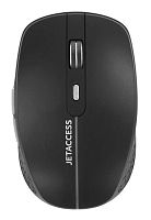 Беспроводная мышь Jet.A OM-98 BW (800/1200/1600DPI, 2,4Ггц/Bluetooth 5.1, батарейка АА) цвет: черный