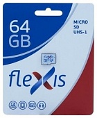 Носитель информации Transflash(MicroSDHC)64Gb FLEXIS C10 без адаптера