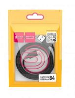 USB кабель для iPhone 8pin + MicroUSB 1.0м DREAM B4 Черный (180521)