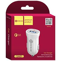 АЗУ DREAM SA01 QC3.0 2.4A белый (175101)