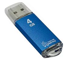 Носитель информации 4Gb, USB2.0 SmartBuy V-Cut (SB4GBVC-B) Blue