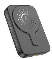 Внешний аккумулятор HOCO J117A, Esteem, 10000mAh, PD20W, QC3.0, QI, цвет: черный