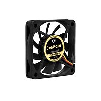 Вентилятор 60x60x10 мм, ExeGate EX06010S3P (подшипник скольжения), 3pin, 3500RPM, 25d