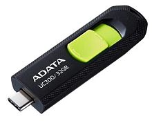 Носитель информации 32Gb, USB3.2 A-DATA UC300 (ACHO-UC300-32GRBK/GN) чёрный/зелёный