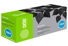 Картридж Cactus CS-W1106-MPS черный для HP Laser 107a/107r/107w/135a/135r/135w/137fnw