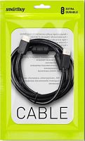 Кабель HDMI-HDMI  3.0m Smartbuy (K-353-302), ver.2.0