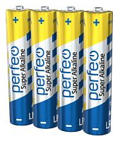 Элемент питания Perfeo LR03 AAA Alkaline 4шт PF-3635