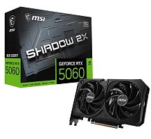 Видеоадаптер 8Gb PCI-E GeForce RTX5060 MSI SHADOW 2X OC MAX
