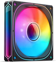 Вентилятор 120х120mm, JONSBO FR-505BR REVERSE (PWM, ARGB LED,800-1500об/мин)