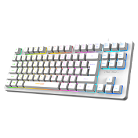 Игровая клавиатура Jet.A Panteon M170 мембранная (TKL 80%, 87 клавиш, USB), белый