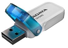 Носитель информации 32Gb, USB2.0 A-Data UV240 (AUV240-32G-RWH) белый