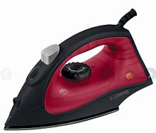 Утюг для одежды LUMME LU-IR1130A отпариватель, 2400Вт, тефлон, красный рубин