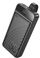 Внешний аккумулятор HOCO J123B, 30000mAh, PD/QC/FCP/AFC, цвет: черный