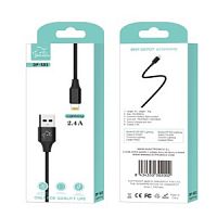 USB кабель Type-C 1.0м OneDepot S03 QC (черный)