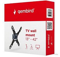 Крепление GEMBIRD WM-42T-01 TV wall mount (tilting), 12”-42”