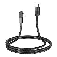 USB кабель Type-C - Lighting 2.0м HOCO U108, цвет: чёрный