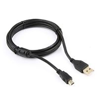 USB кабель mini USB 1,8м, Gembird Premium (CCF-USB2-AM5P-6) с ферритовым сердечником