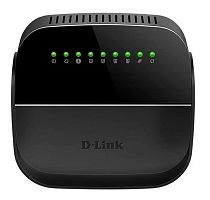 Роутер беспроводной D-Link DSL-2640U/R1A ADSL2+/VDSL2, черный