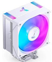 Кулер JONSBO CR-1000 MAX Color White LGA1851/1700/1200/115X/AM5/AM4 (TDP 230W, PWM, 120mm Dynamic Multi-Color LED Fan, 6 тепловых трубок)