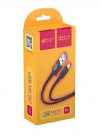 USB кабель micro USB 1.0м DREAM M1 Черный (180358)